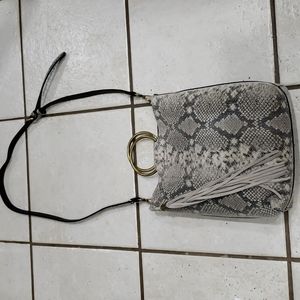 Street Level Purse Bag Snake Pattern